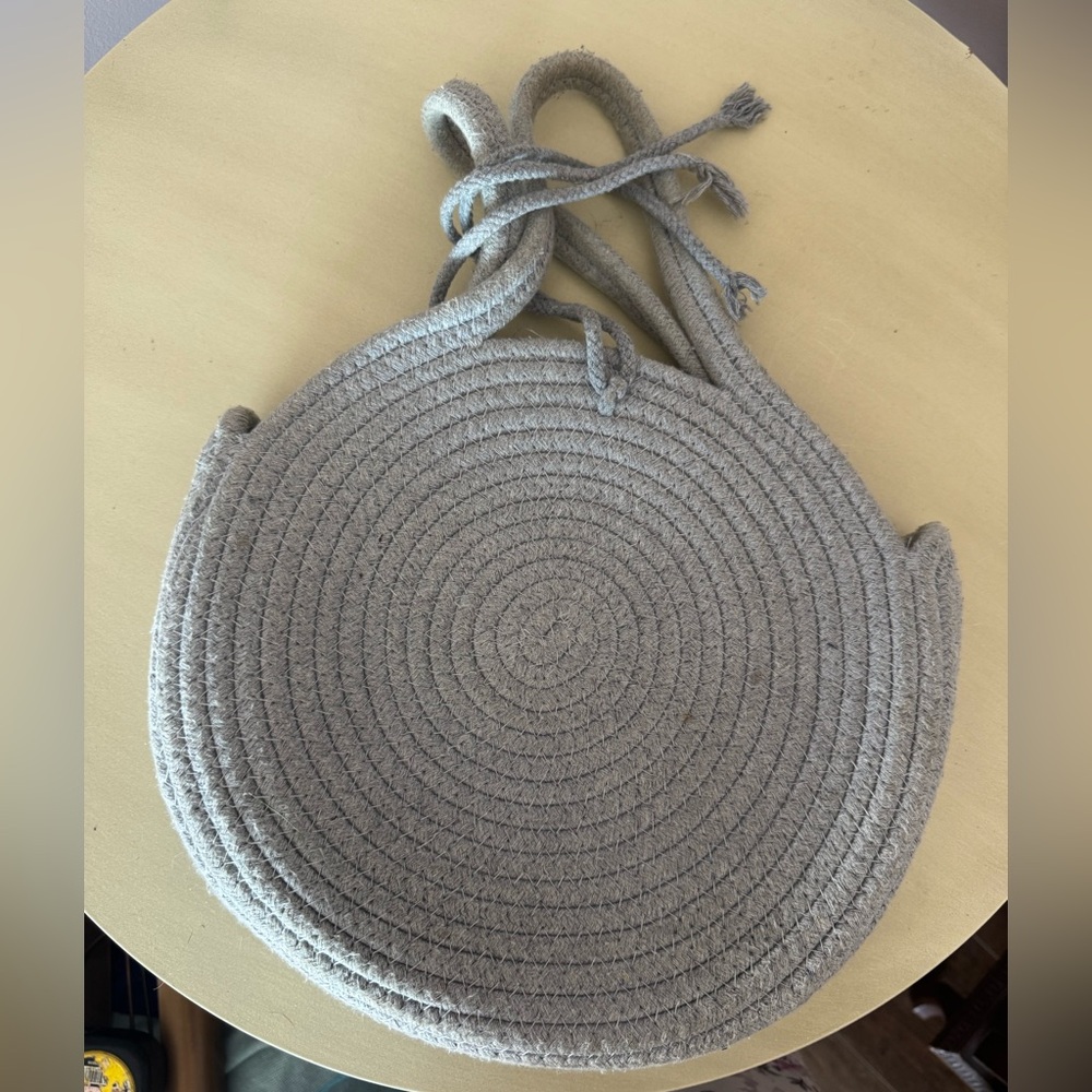 Woven boho purse